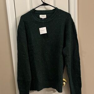 NWT American Eagle men’s dark green crewneck sweater size medium